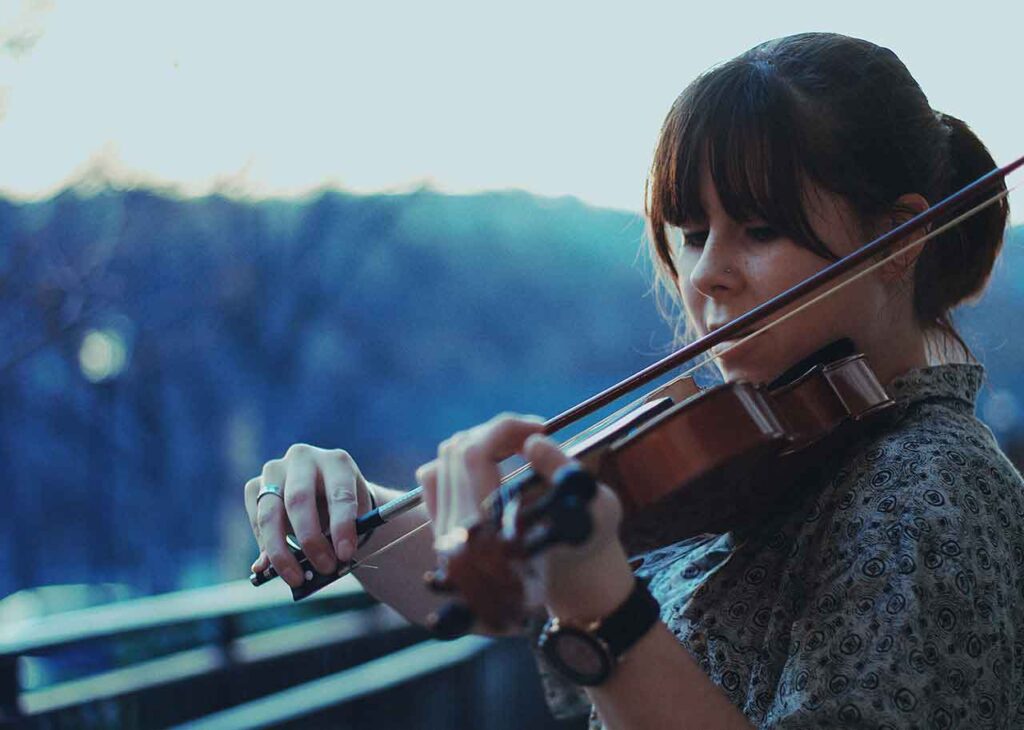 Music is Passion 1 music blue