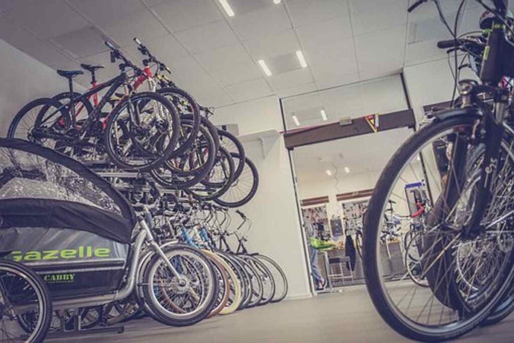 Electric bike shop
