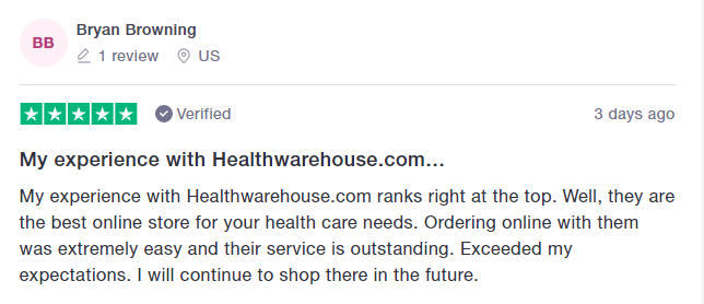 Healthwarehouse Reviews
