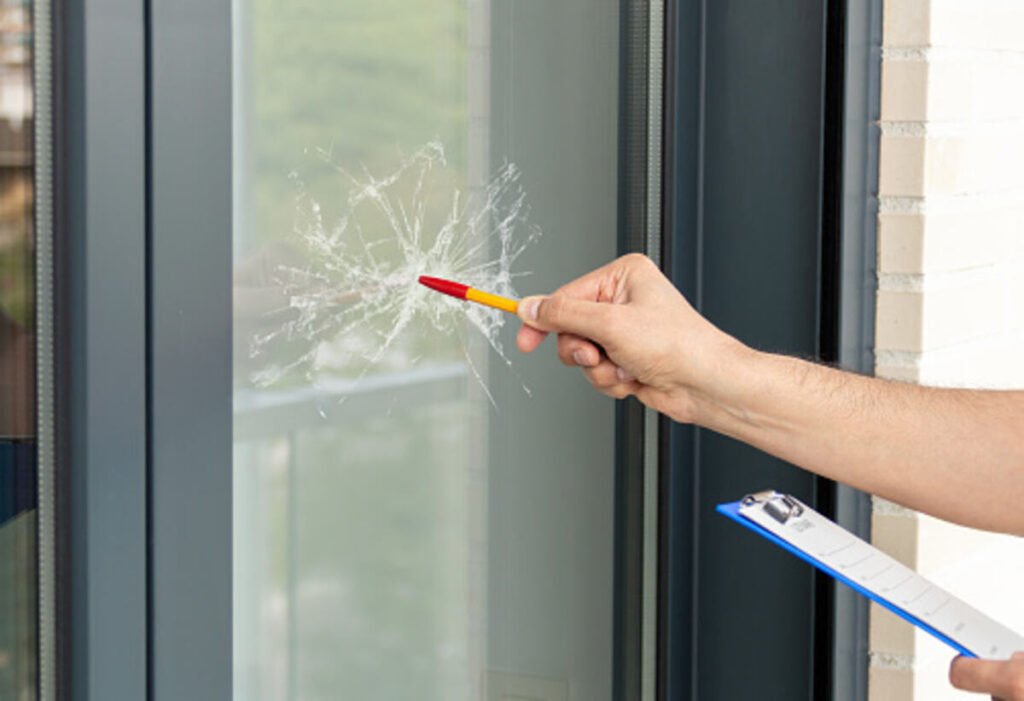 how to fix cracked glass