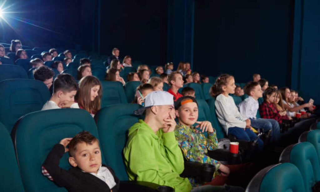 Line at a Theater Maybe
