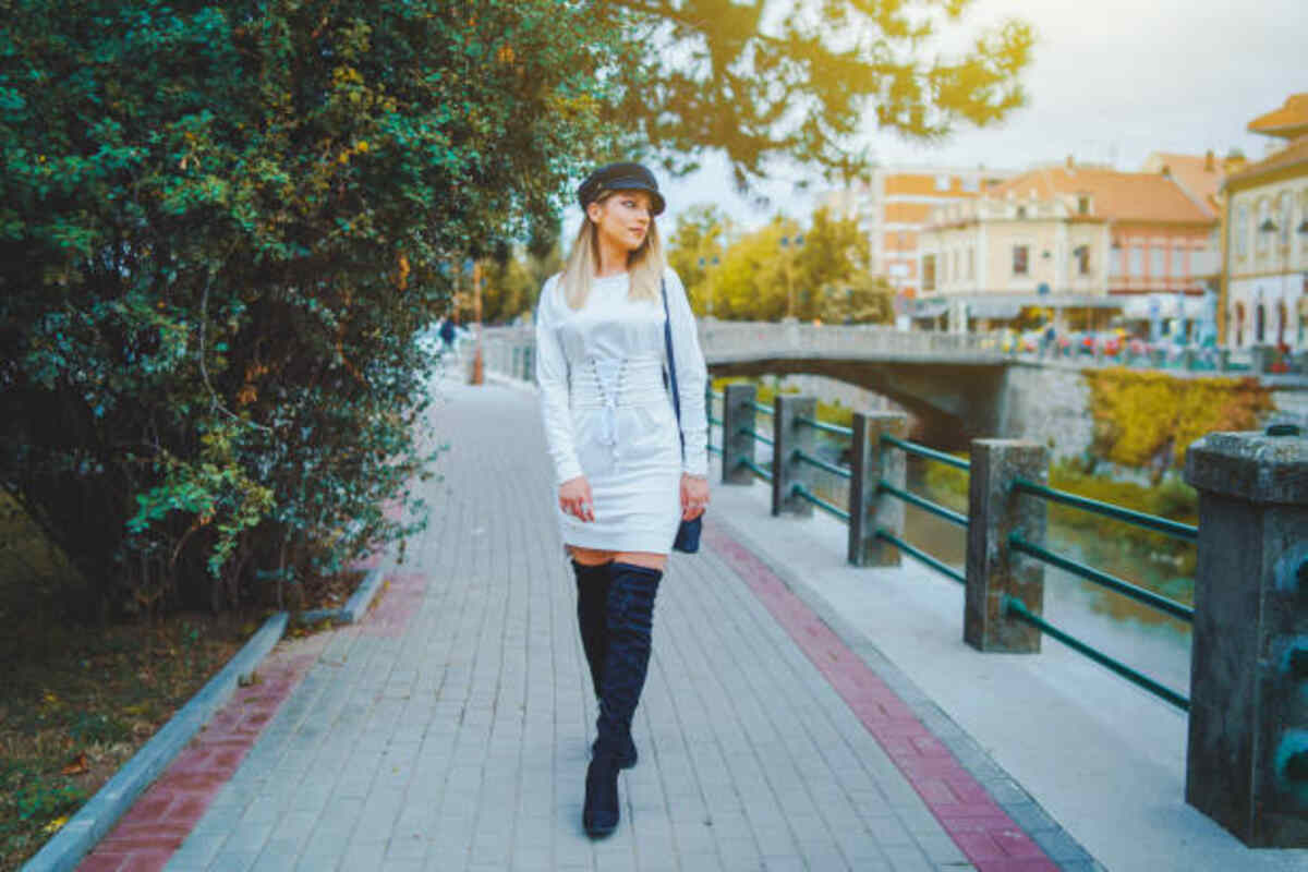 Wear a Fit and Flare Sweater Dress